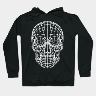 wireframes skull design Hoodie